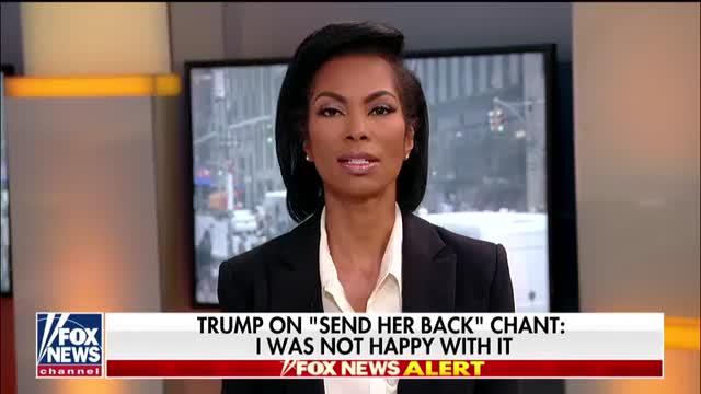 White House says Trump didnt let the send her back chant go on very long, will try to stop it in the future