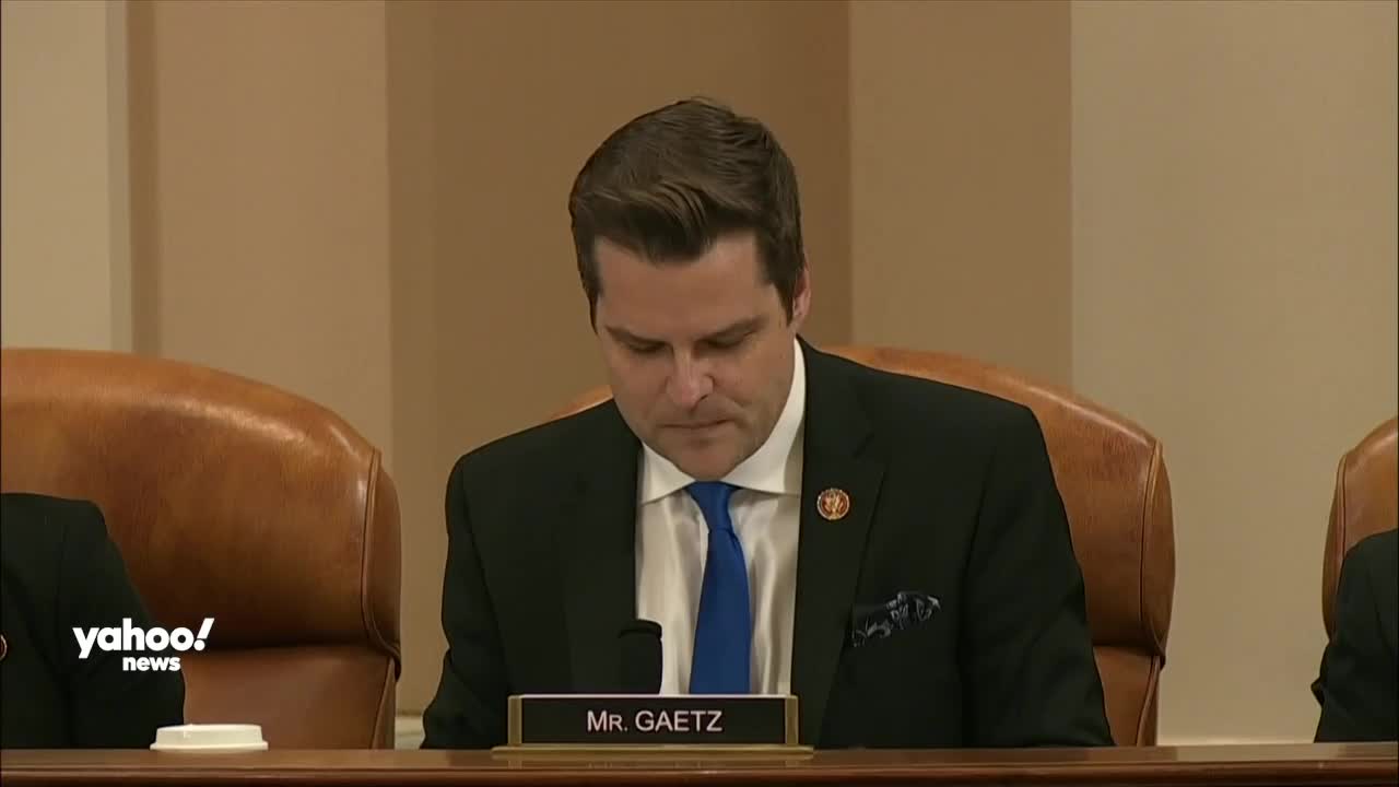 Rep. Johnson says its not proper for Rep. Gaetz to discuss Hunter Bidens alleged substance abuse issues during impeachment debate