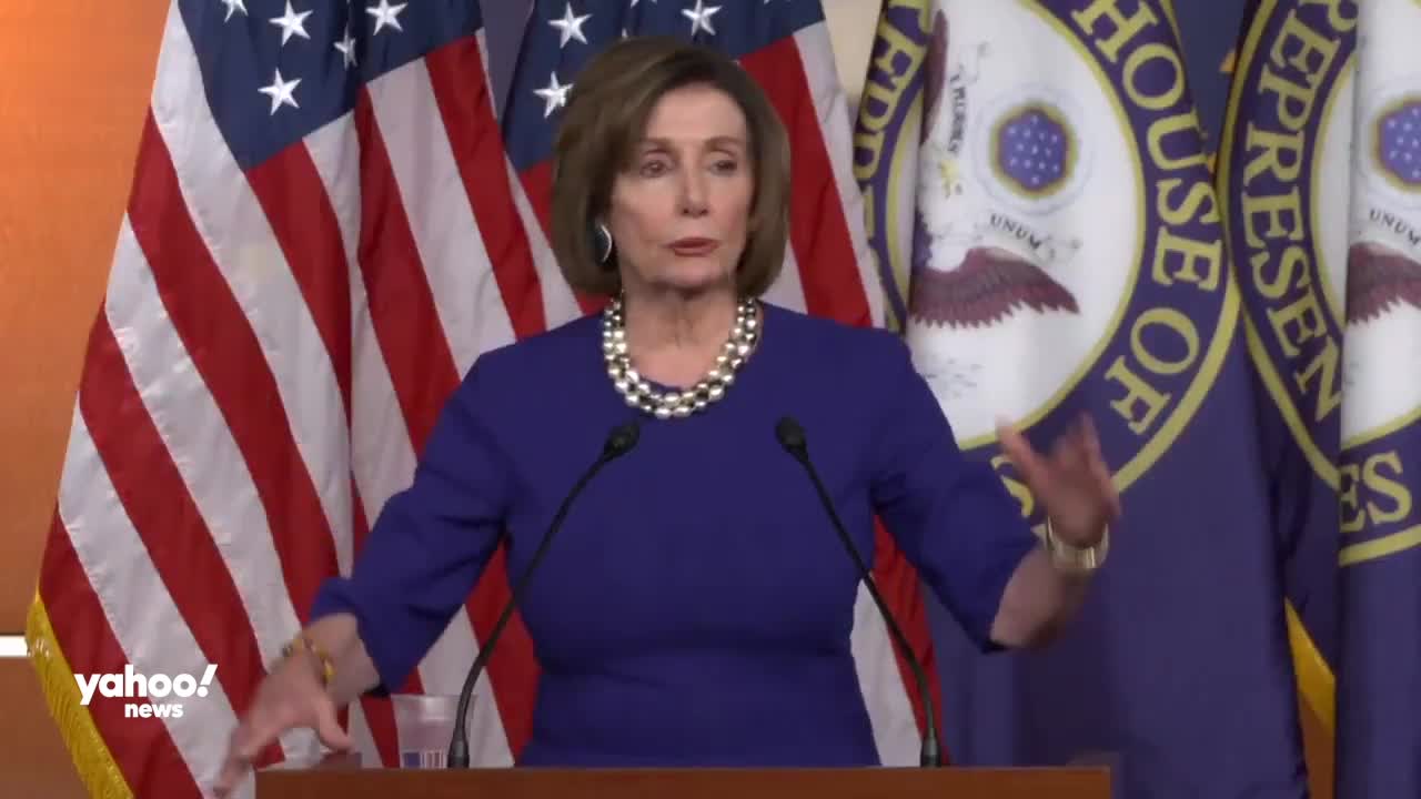 Pelosi says Trump knows nothing about faith and prayer