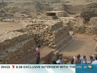 Ancient pyramid discovered in Egypt