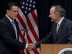 Bush Sr. Introduces Romney
