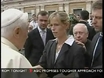 Madeleine's parents meet the Pope