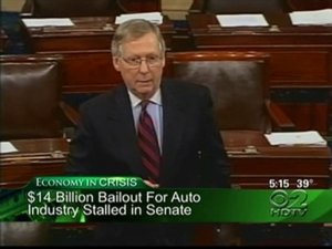 GOP Senators Revolt Against $14B Auto Bailout