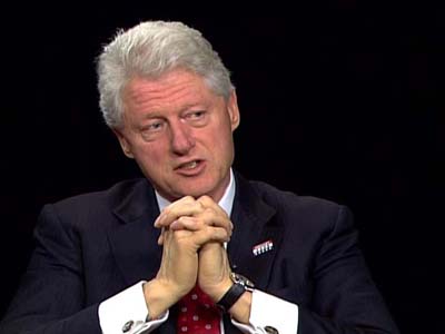Former President Bill Clinton about his recent book "Giving," and the 2008 presidential election.