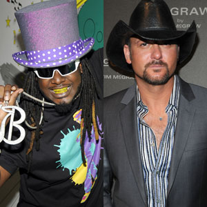 T-Pain and Tim McGraw: More Hip-Hoppin Country <br />    (E! Online)
