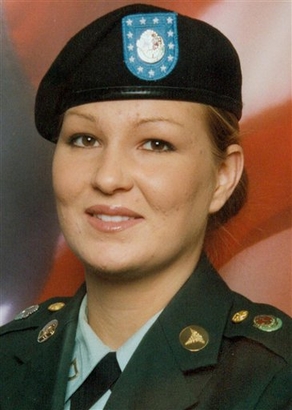 This undated file photo, supplied by the U.S. Army, shows Spc. Megan Lynn Touma, 23, whose body was found June 21, 2008, in a Fayetteville, N.C., motel room. The Army released a report on Sept. 11, 2008, that concluded Touma's unit didn't follow procedures to keep track of her after she arrived at Fort Bragg. (AP Photo/US Army-Fort Bragg)