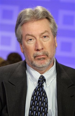 Former Bollingbrook, Ill., police officer Drew Peterson waits to be interviewed on NBC's 'Today' show in New York, in this Feb. 28, 2008 file photo. (AP Photo/Richard Drew)